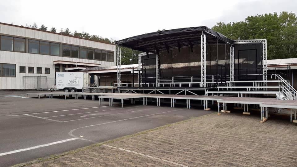 Ampliable con tarimas Stage Pro