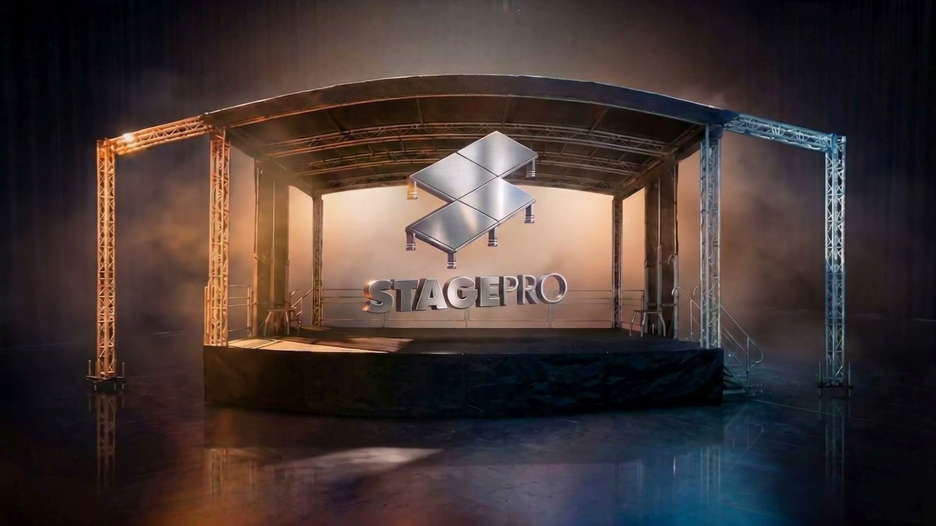 Escenario móvil Stage Pro — serie de estudio